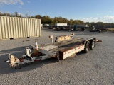 2009 Kiefer Flatbed Tilt bed Trailer- VUT