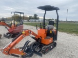 L12 Mini Excavator, Back Fill Blade +