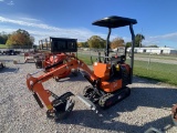 L12 Mini Excavator, Back Fill Blade +