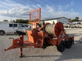 1985 TSE Pengo DPT30B Rope Pulling Trailer- VUT