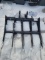 Unused Rake Mini Excavator Attachment +