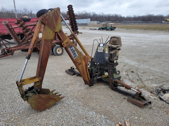 Kelley B60b 3 Pt. Backhoe,