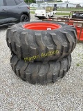 Kubota 17.5lx24 Tires And Rims (2) +