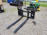 Skid Steer Pallet Forks 48