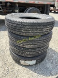 Radial Trailer Tires (4) New