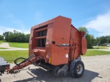 Agco/Hesston 5556 round baler, with net wrap 5x6