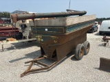Grain o vator auger wagon with hyd raise auger