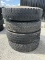 Truck tires- 11R22.5- (4) tires w/ rims