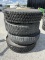 Truck tires- 10R22.5- (2) tires w/ rims