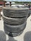 Truck tires- 10R22.5- (2) tires w/ rims