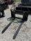 Skid Steer Forks Mower King +
