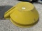 Yellow Grain Auger Hopper
