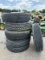 Truck tires w/ Rims- 11R22.5 set of 6 +