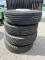 Truck tires- 11R22.5- (4) tires w/ rims