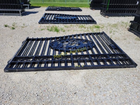 Ornate Fence Gates 9.5' x 7.5' +