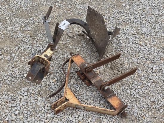 3 Pt Potato Plow for Garden Tractor