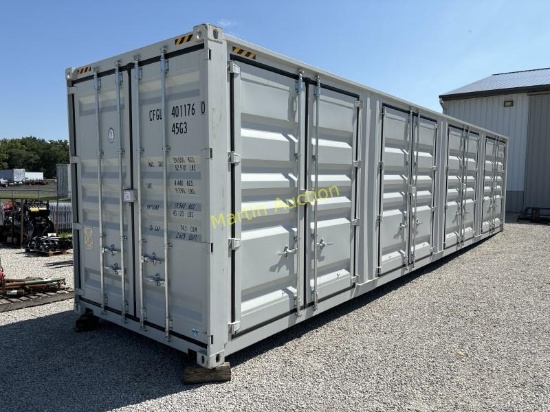 40' High Multi Door Container +