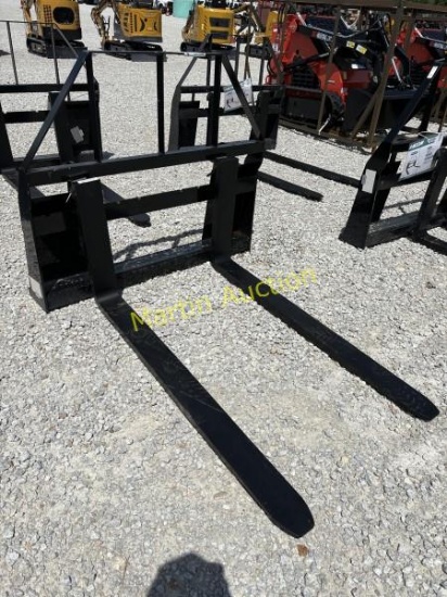 Skid Steer Forks- Mower King  +