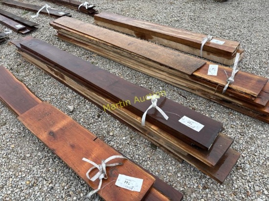 Oak and Walnut Rough Sawed