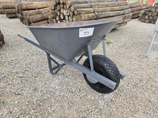 Contractors Wheel Barrel - 6 CU Ft