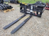 Hydraulic Skid Steer Forks- AGT +