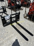 Skid Steer Forks- Mower King  +