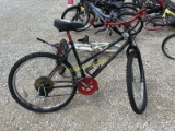 pair of bicycles: Traxxas and Trouble Spirit