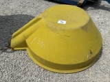 Yellow Grain Auger Hopper