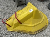 Yellow Grain Auger Hopper