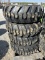 Forerunner Tires (4) 10-16.5 on Bobcat Wheels