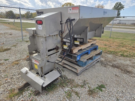 Meyer Stainless Steel Salt Spreader, 8 Ft