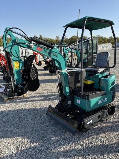 QK16R 2024 Mini Excavator + Damage
