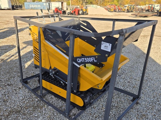 QHT500FL Mini Skid Steer Bucket Dump  +