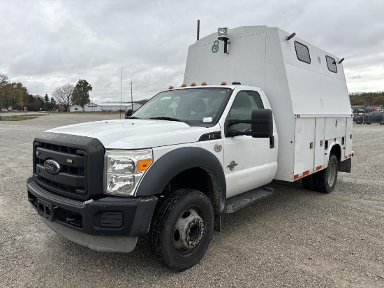 2012 Ford F550 SD Canopy Truck VUT ++