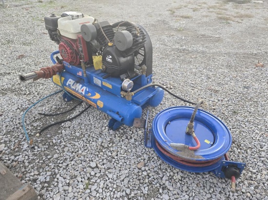 Gas powered Air compressor