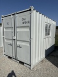 Storage Container: 11 FT 6 In x 6 FT 10 In +