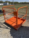 Pallet Fork Mount Safety Basket
