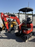QK18K-C 2024 Mini Excavator + Damage