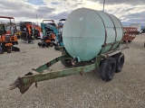 1000 gal tank on cart