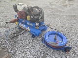 Gas powered Air compressor