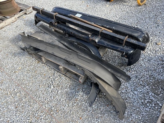 automotive parts on pallet
