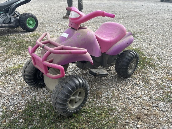 Pink Power Wheels ATV