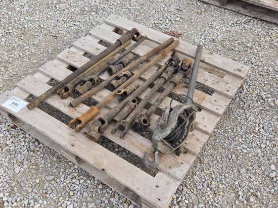 Pallet of PTO Shafts