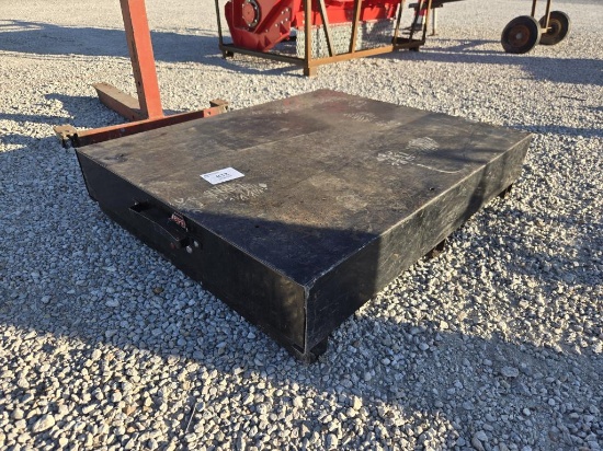 Black Bed Slide Out Tool Box w/ Tools