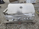 Outdoor natural gas stove and burner