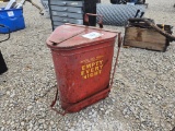 Shop Rag Container