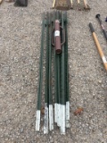 6' Green Stakes with Driver
