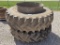 Tractor Tires on Rims: 184x38 (2)