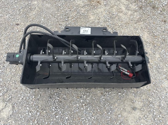 Mini Skid Steer Rotary Tiller GIYI 2025 +