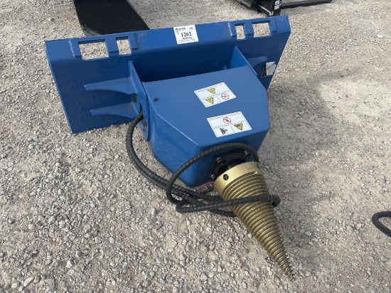 Skid Steer Log Splitter GIYI 2025 +